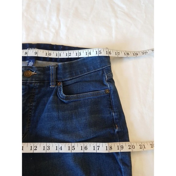 Chaps Womens Jeans Denim Size 12 Blue Mid Rise Mid Waist Slim Stretch Mid Wash - Picture 9 of 12